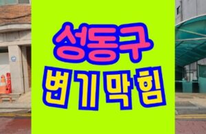 성동구변기막힘 뚫음 오수관청소 뚫기