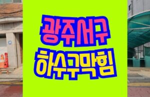광주서구하수구막힘 역류 고압세척 싱크대 변기 뚫음