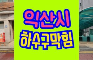 익산하수구막힘 싱크대 고압세척 변기 뚫기