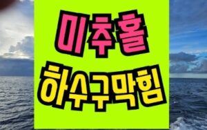 미추홀구하수구막힘 배관 고압세척 뚫음