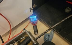 배관 내시경을 통한 젤라틴화 전분 슬러지 정밀 진단