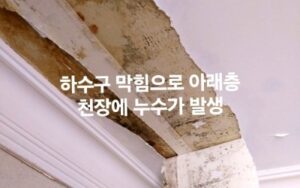 화도읍싱크대막힘 하수구막힘 역류 해결 전문가 수리