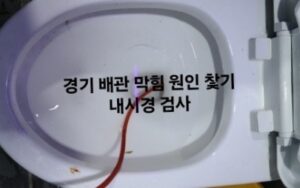 평택변기막힘 음식물 물티슈 배관막힘