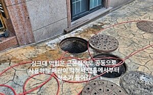 서북구하수구막힘과 쌍용동 싱크대막힘의 주요 원인