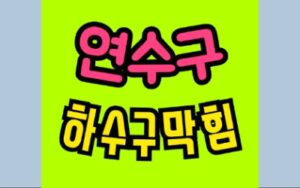 연수구싱크대막힘 오수관막힘 변기뚫음 비용