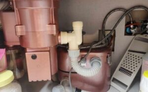 음식물 분쇄기로 인한 막힘