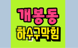 개봉동하수구막힘 싱크대막힘 뚫어뻥으로 해결 안 될 때