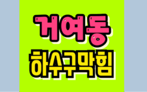 거여동싱크대막힘 하수구역류 뚫는 업체