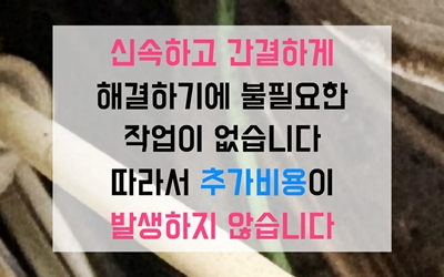  하수구막힘 뚫는업체