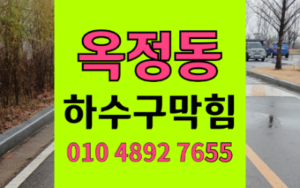 양주 옥정동싱크대막힘 하수구막힘 역류, 불어난 곡물의 습격