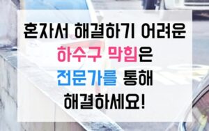 교하동싱크대막힘 하수구막힘 역류 붉은 모래의 습격