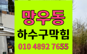 중랑구 망우동싱크대막힘 하수구막힘 뷔페 역류 해결