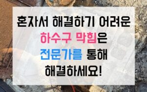 만석동 싱크대막힘 기괴한 개구리알 하수구막힘 역류 원인