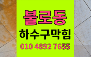 불로동 싱크대막힘 하수구막힘 역류 재가 만든 비누벽