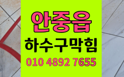 안중읍 싱크대막힘 송진 하수구막힘 역류 온수 해결
