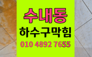 수내동 싱크대막힘 역류 반찬공장 하수구막힘 야간 고압세척