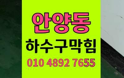 안양동 하수구막힘 싱크대막힘 팽창한 단백질 완벽해결