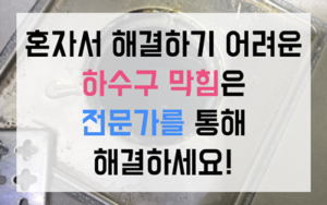 하수구역류 현상의 정밀 진단 및 장비 투입