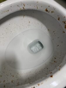  상봉동 변기막힘 오수관막힘 염색통 제거 해결