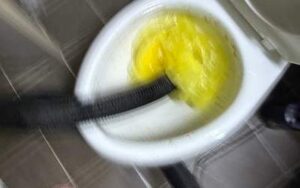 고압세척과 플렉스 샤프트 복합 시공