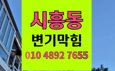 시흥동 변기막힘 팽창한 차전자피 오수관막힘 완벽해결