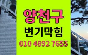 양천구 변기막힘 오수관막힘 물티슈 역류 하림배관