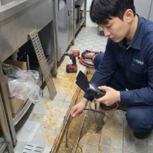 풍기동 싱크대막힘 하수구막힘 식당 야간 긴급