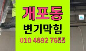 개포동 변기막힘 오수관막힘 최첨단전문장비로 완벽통수