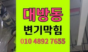 대방동 변기막힘 오수관막힘 완벽해결 뚜껑 꺼내기