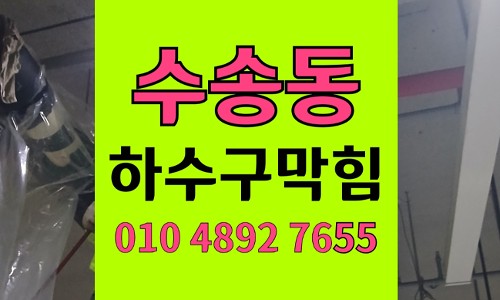 수송동 싱크대막힘 하수구막힘 역류 내시경 통수