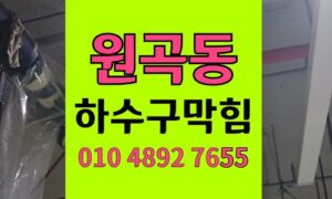 원곡동 싱크대막힘 하수구막힘 푸딩 다이어트 식이섬유