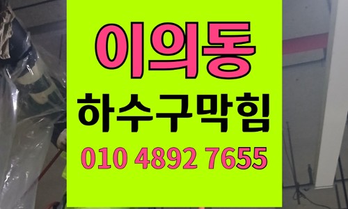 이의동 싱크대막힘 하수구막힘 음식물 분쇄기