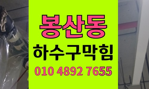 봉산동 싱크대막힘 하수구막힘 오트밀 치아시드 팽창