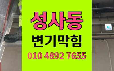 성사동 변기막힘 역류 아쿠아슈즈 석션 통수