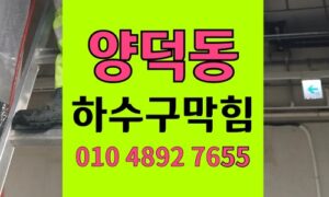양덕동 싱크대막힘 하수구막힘 자취방 라면 국물