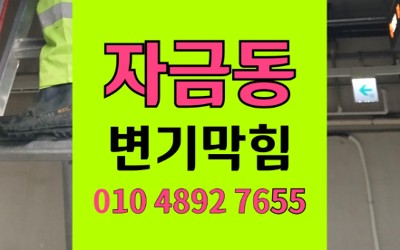 자금동 변기막힘 역류 백시멘트 유입 제거