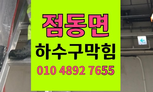 점동면 싱크대막힘 하수구막힘 단백질 프로틴 가루
