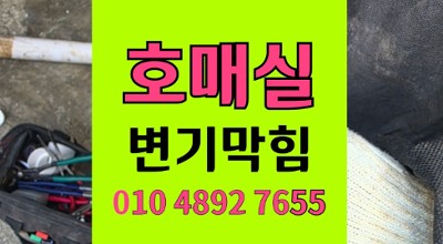 호매실동 변기막힘 이쑤시개막힘 오수관 역류 수리비절감