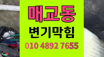 매교동 변기막힘 음식물 버림 오수관 역류 완벽 통수