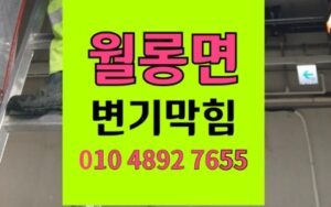 파주 월롱면 변기막힘 헤어핀 역류 고성능 통수