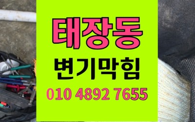 원주 태장동 변기막힘 역류 타일 시멘트 굳음