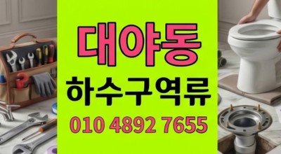 대야동 싱크대막힘 오픈 2시간 전 식당 하수구 역류 타파