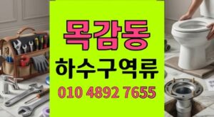 목감동 싱크대막힘 거액의 누수 보상비 막은 하수구 역류 타르 덩어리 제거