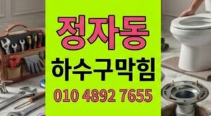 정자동 싱크대막힘 3백만원 누수 방어한 하수구 역류 심야해결