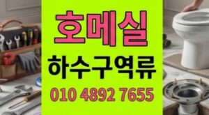 호매실동 싱크대막힘 고양이 모래 진흙 하수구 역류 댐의 비밀 추적
