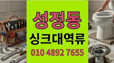성정동 싱크대막힘 반지하 바닥 누수 야간 하수구 역류 3일간 눈물 탈출