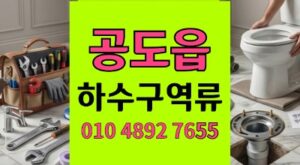 공도읍 싱크대막힘 홈파티시작 1시간전 하수구 역류 초고속해결
