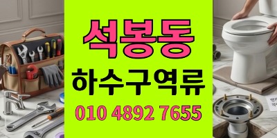 석봉동 싱크대막힘 감껍질탄닌접착 하수구 역류 해결후기