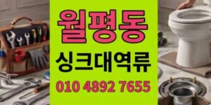 월평동 싱크대막힘 저녁오픈전 검은점토 하수구 역류 완전봉쇄